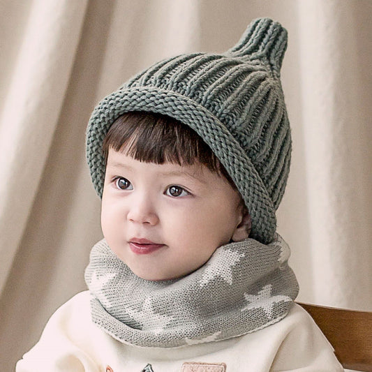 Happy Prince 韓國製 New Twinkle保暖雙面嬰兒童圍脖-多色
