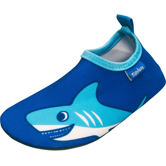 德國PlayShoes	 抗UV水陸兩用沙灘懶人童鞋-鯊魚