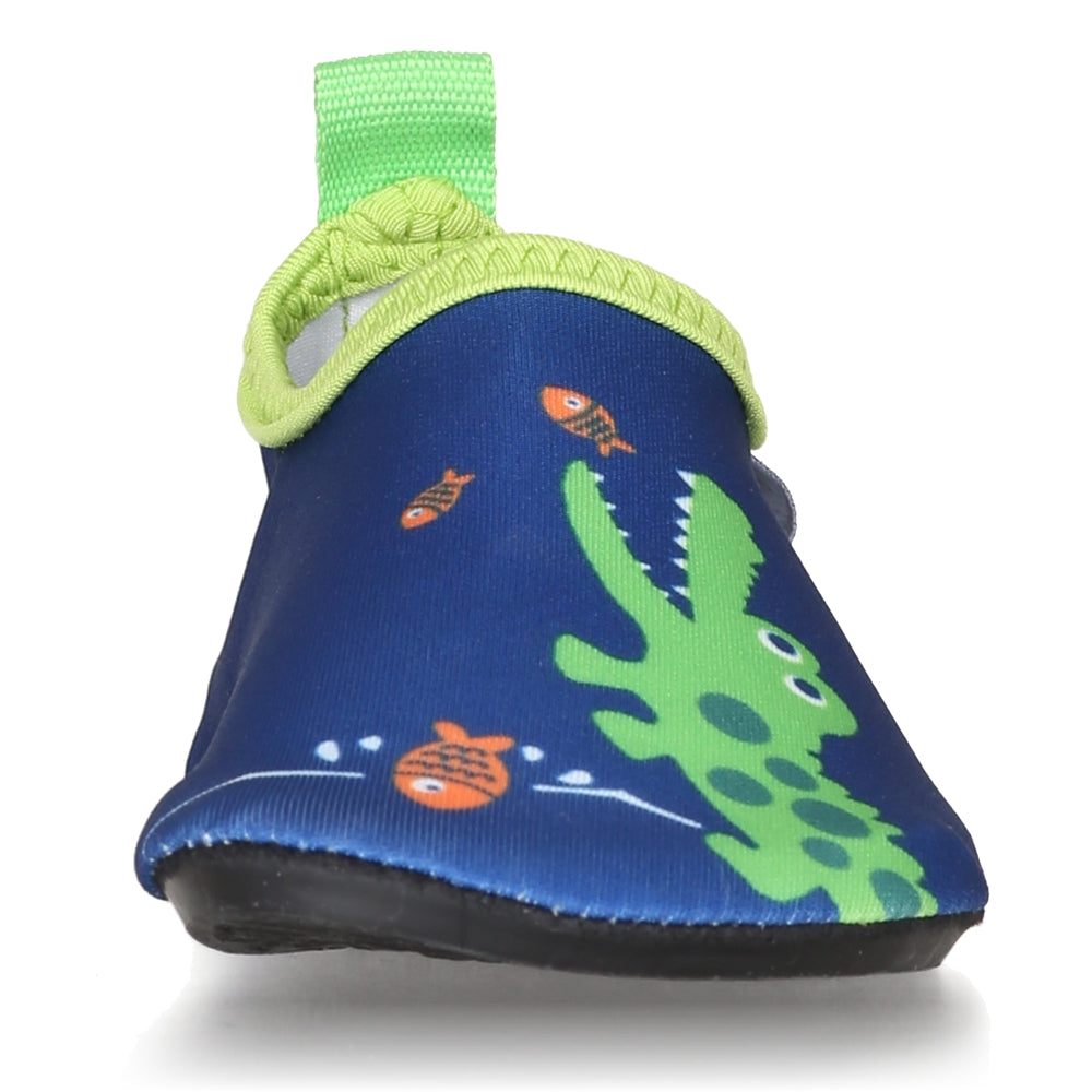 德國PlayShoes 抗UV水陸兩用沙灘懶人童鞋-鱷魚
