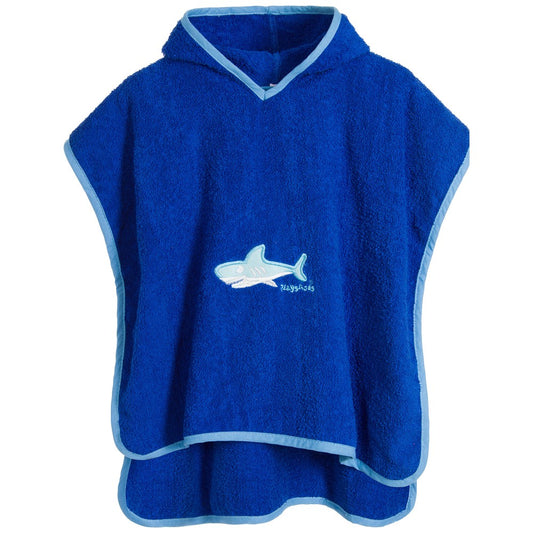 德國PlayShoes 純棉嬰兒童造型連帽斗篷浴巾/浴袍