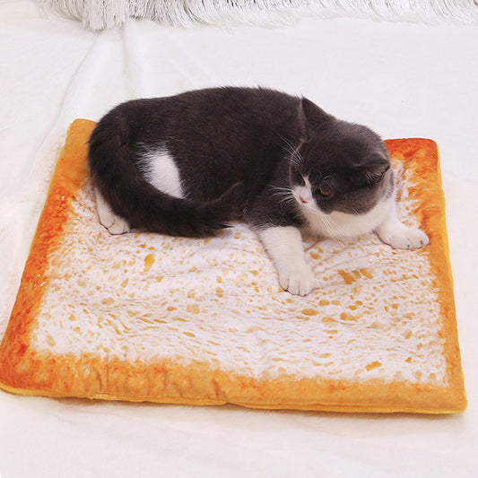 KOTI日安生活 仿真食物造型寵物墊-披薩荷包蛋培根白菜