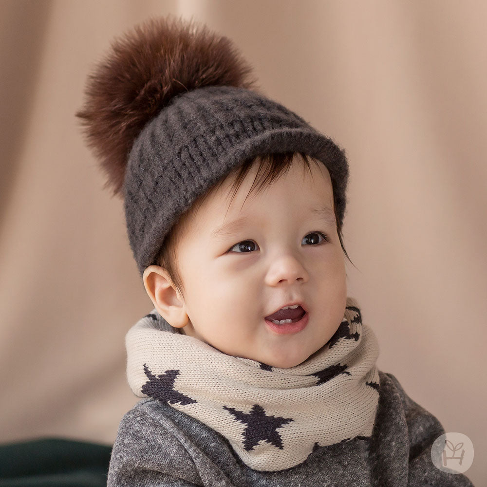 Happy Prince 韓國製 New Twinkle保暖雙面嬰兒童圍脖-多色