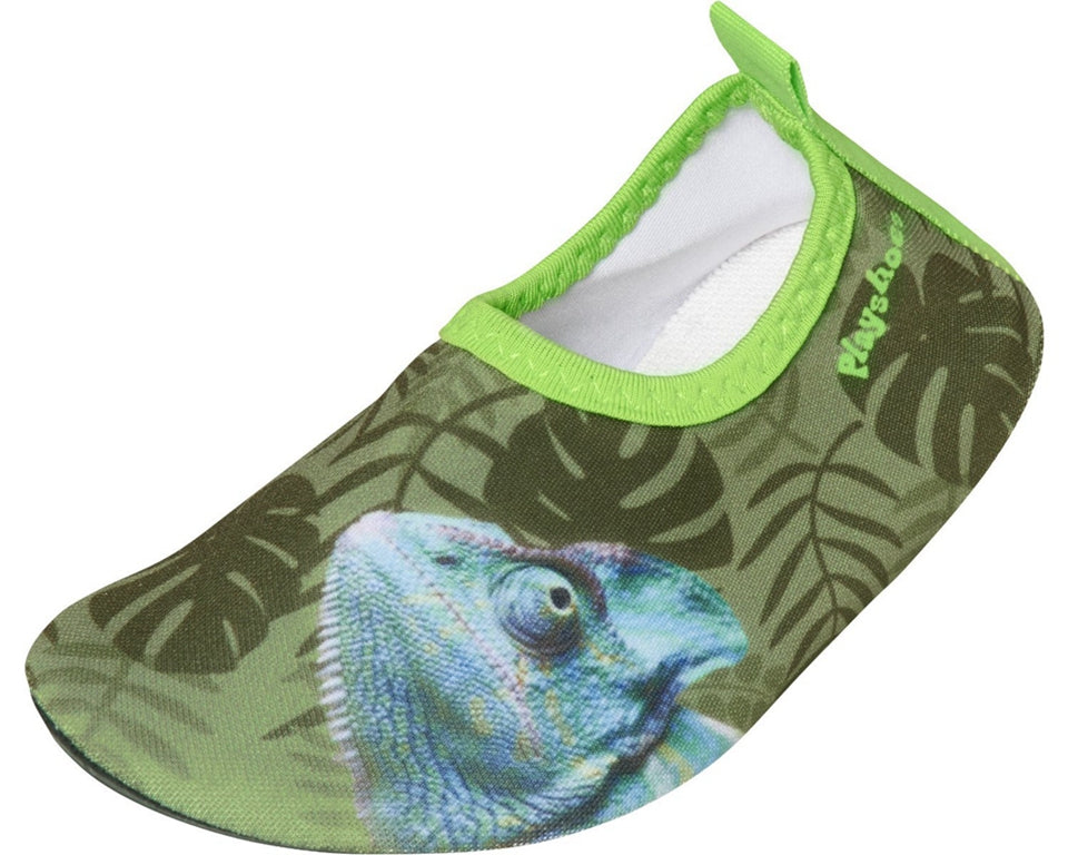 德國PlayShoes 抗UV水陸兩用沙灘懶人童鞋-變色龍