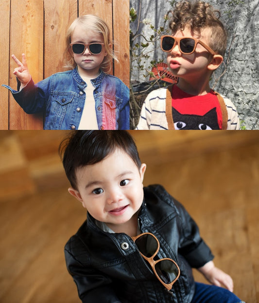 美國Hipsterkid 抗UV偏光嬰幼兒童太陽眼鏡(附固定繩)-奢華-團購