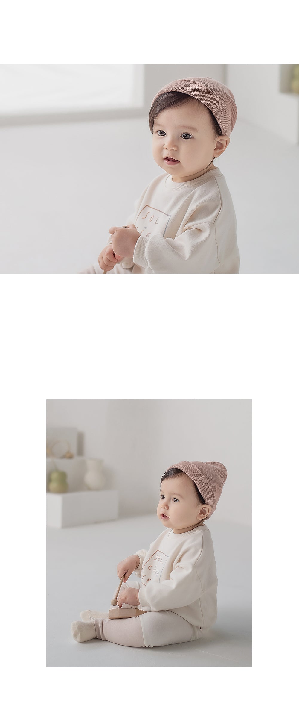 Happy Prince 韓國製 百搭Beanie嬰兒毛帽