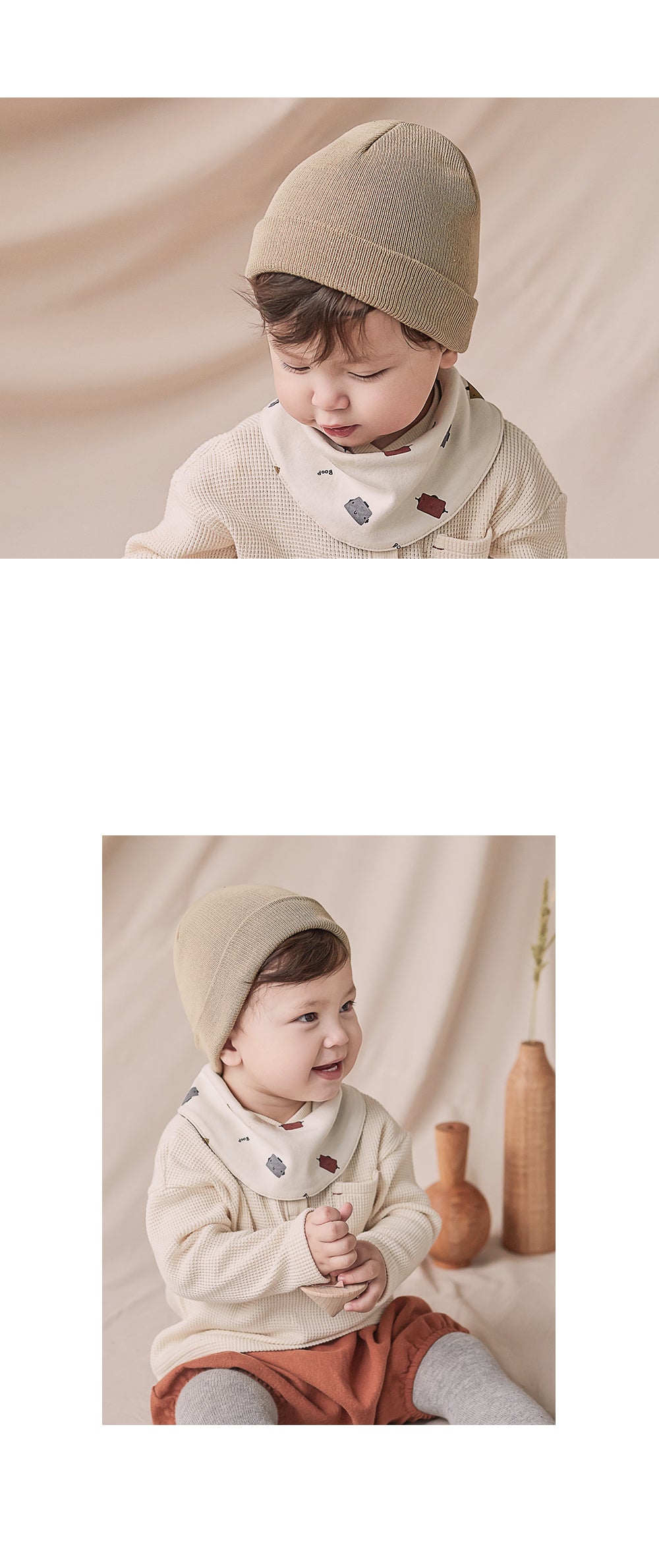 Happy Prince 韓國製 百搭Beanie嬰兒毛帽