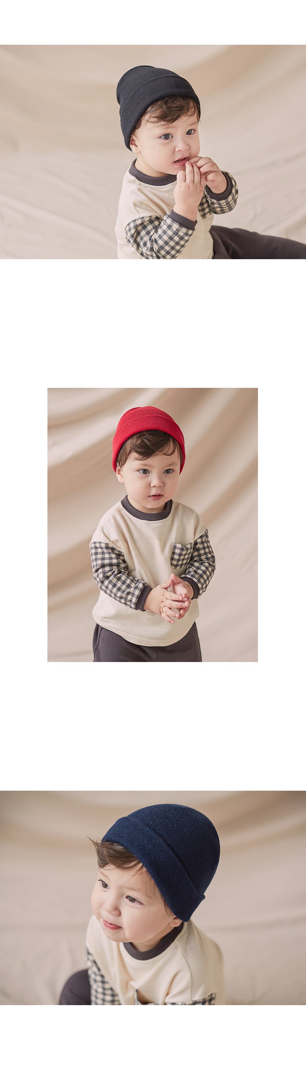 Happy Prince 韓國製 百搭Beanie嬰兒毛帽