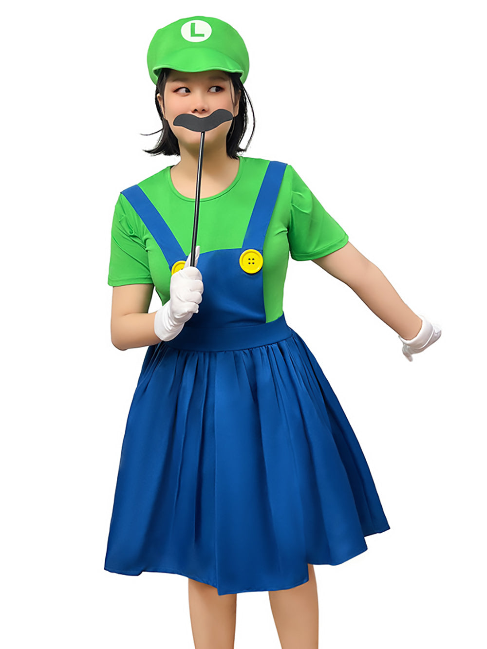 Kori Deer 可莉鹿 萬聖節兒童成人瑪力歐碧姬公主造型服套裝