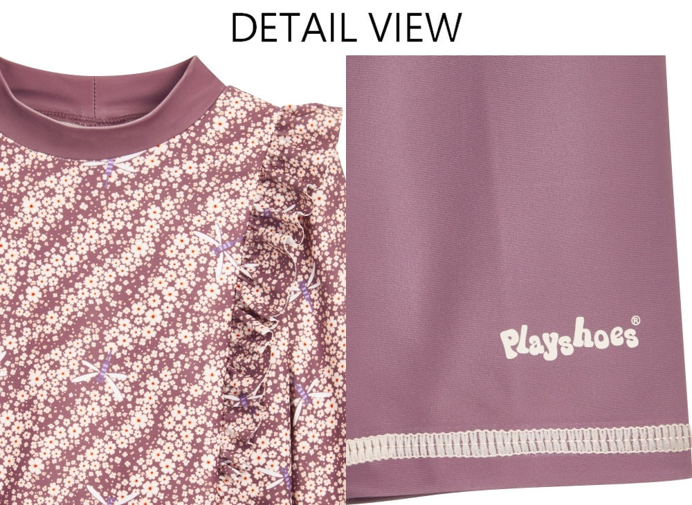 德國PlayShoes 抗UV防曬兒童長袖連身泳裝