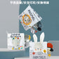 Kori Deer 可莉鹿 彌月禮盒組-北歐風英文寶寶布書+手搖鈴+嬰兒床鈴