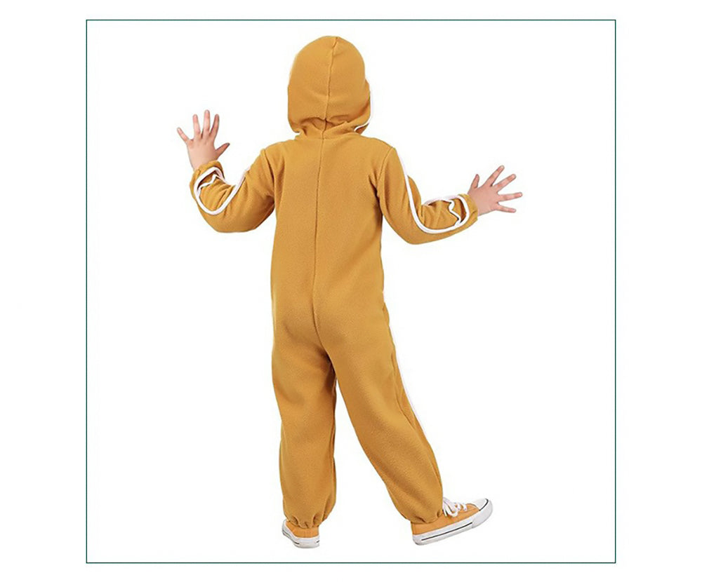 Kori Deer 可莉鹿 萬聖節兒童服裝薑餅人造型服變裝連身衣