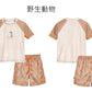 德國PlayShoes 抗UV防曬短袖兩件組兒童泳裝配海灘褲-多款