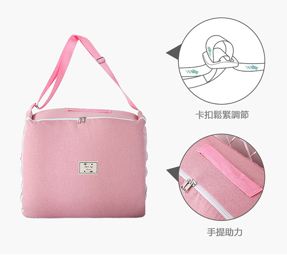 Kori Deer 可莉鹿 便攜式可折疊純棉多功能床中床無被子-旅行箱包