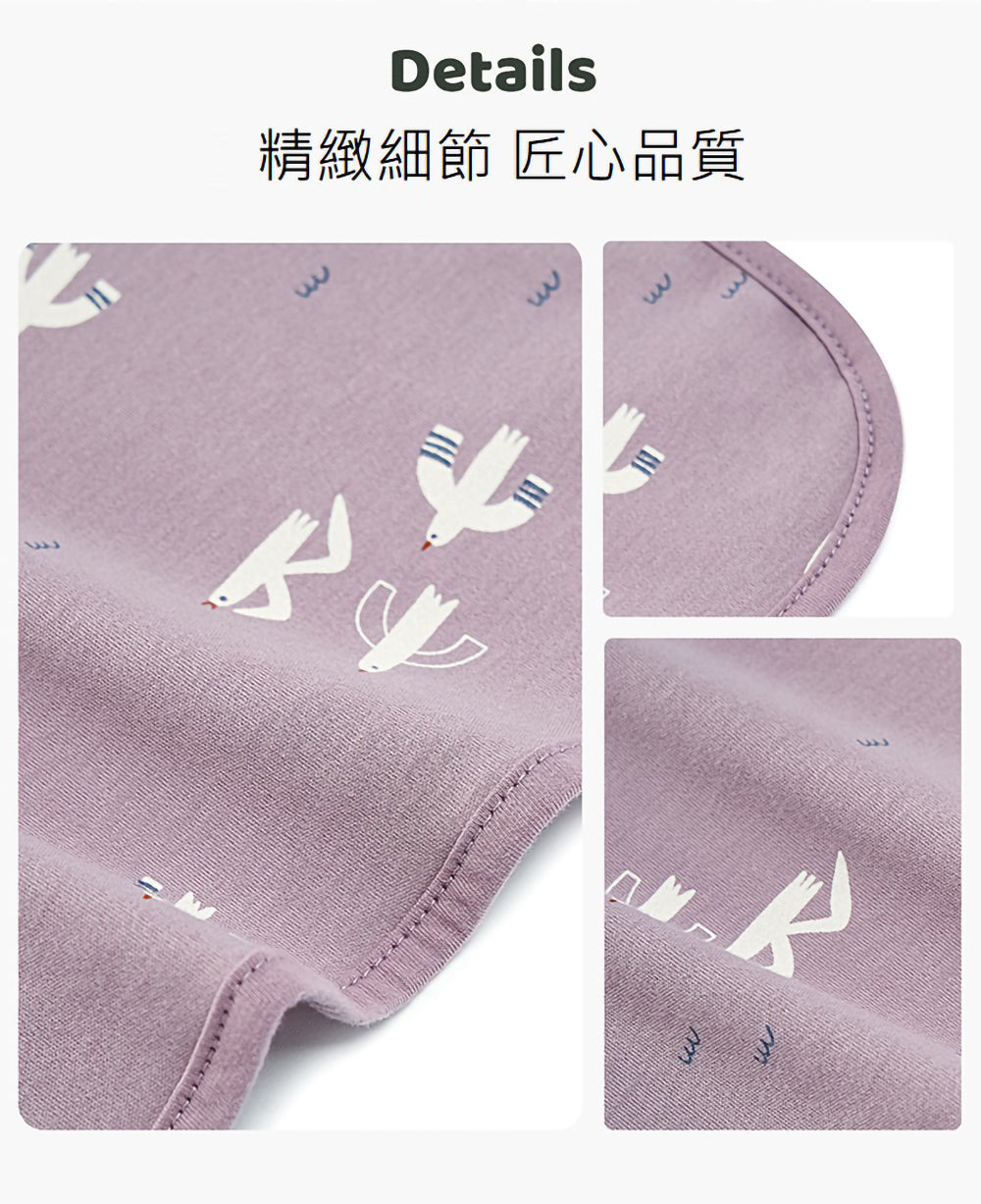Kori Deer 可莉鹿 彌月禮盒組-北歐風嬰兒萬用包巾+寶寶帽+圍兜+哺乳枕四件組