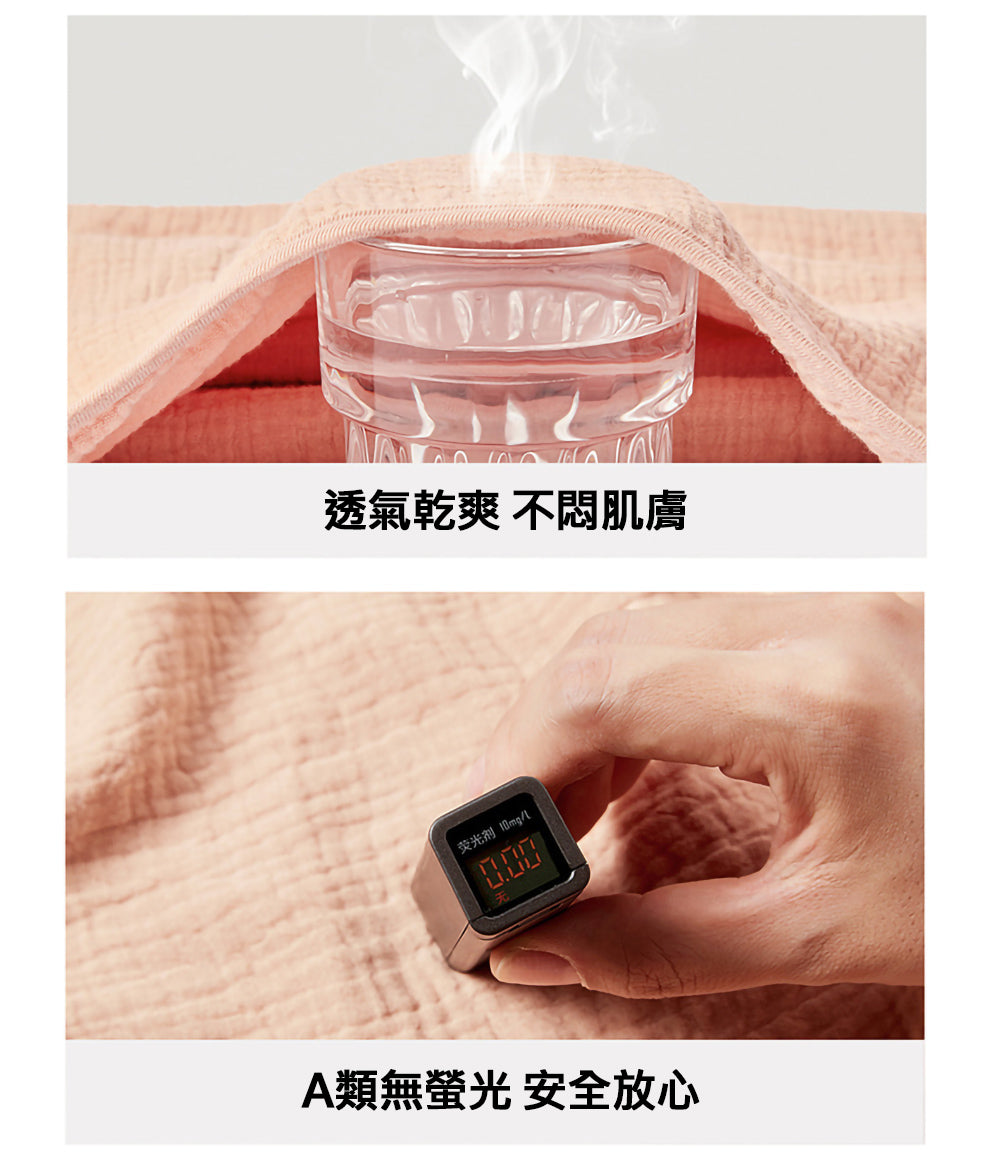 Kori Deer 可莉鹿 彌月禮盒組-純棉四層紗布嬰兒童連帽斗篷浴巾+洗澡手套+小方巾