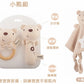 Kori Deer 可莉鹿 彌月禮盒組-有機棉嬰兒手搖鈴+固齒器安撫巾
