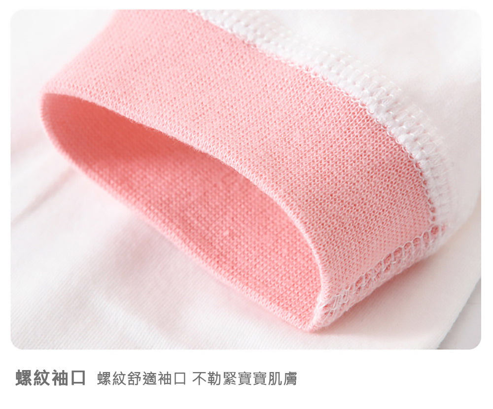Kori Deer 可莉鹿 彌月禮盒-草莓女寶寶新生兒連身衣配件行李箱大禮包24件四季款