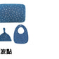 Kori Deer 可莉鹿 彌月禮盒組-北歐風嬰兒萬用包巾+寶寶帽+圍兜+哺乳枕四件組