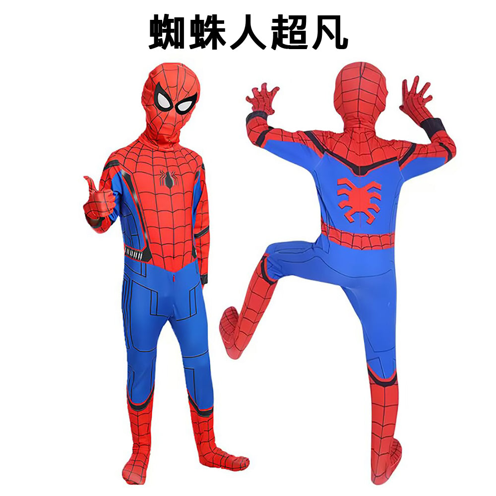 Kori Deer 可莉鹿 萬聖節兒童服裝男女蜘蛛人連身緊身衣