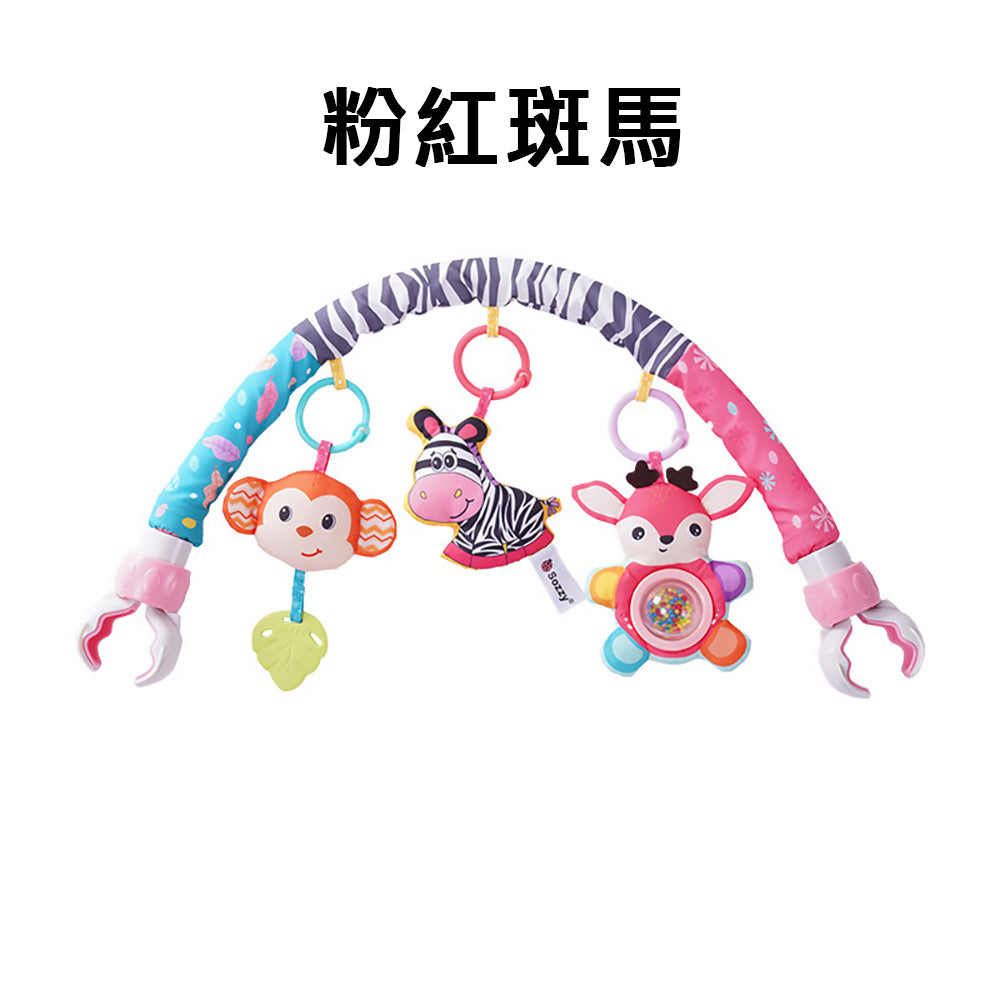 Kori Deer 可莉鹿 小動物嬰兒床鈴車夾音樂鈴安撫玩具