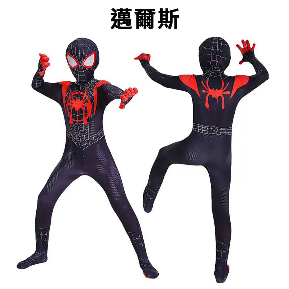 Kori Deer 可莉鹿 萬聖節兒童服裝男女蜘蛛人連身緊身衣