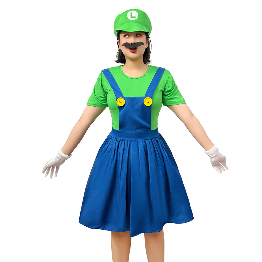 Kori Deer 可莉鹿 萬聖節兒童成人瑪力歐碧姬公主造型服套裝