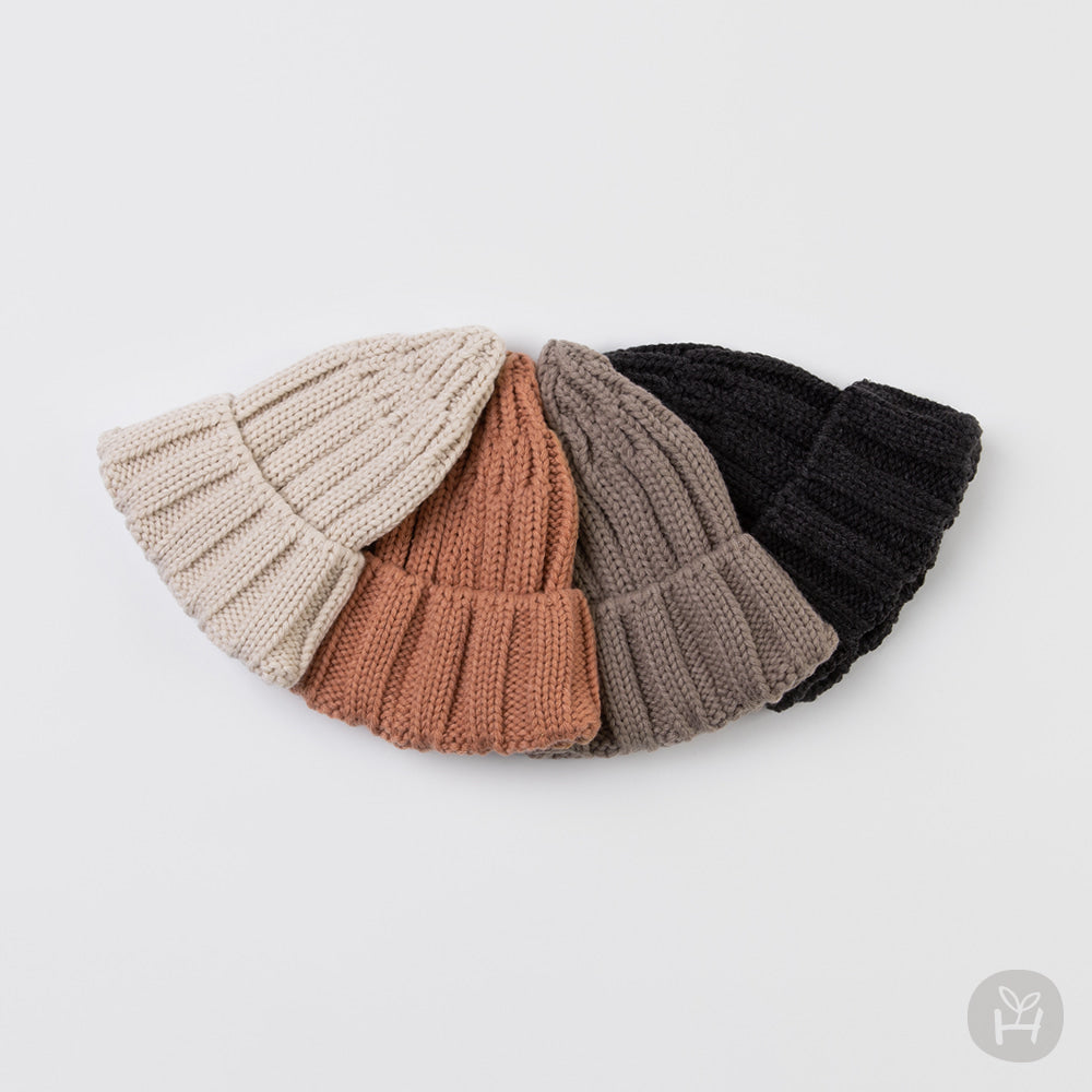 Happy Prince 韓國製 Sand親子款針織嬰兒童短毛帽