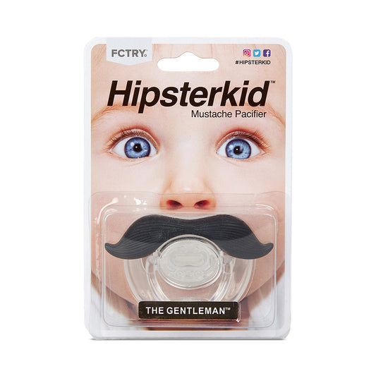 Hipsterkid 紳士鬍子嬰兒奶嘴