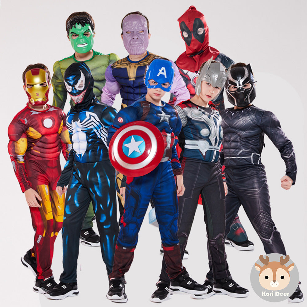 Kori Deer可莉鹿 男童萬聖節童裝-英雄多款 派對表演服