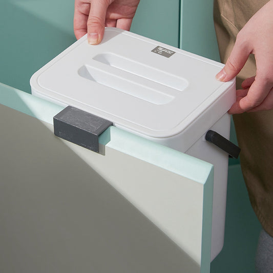 KOTI日安生活 北歐風廚房浴室地板+壁掛式兩用收納垃圾桶