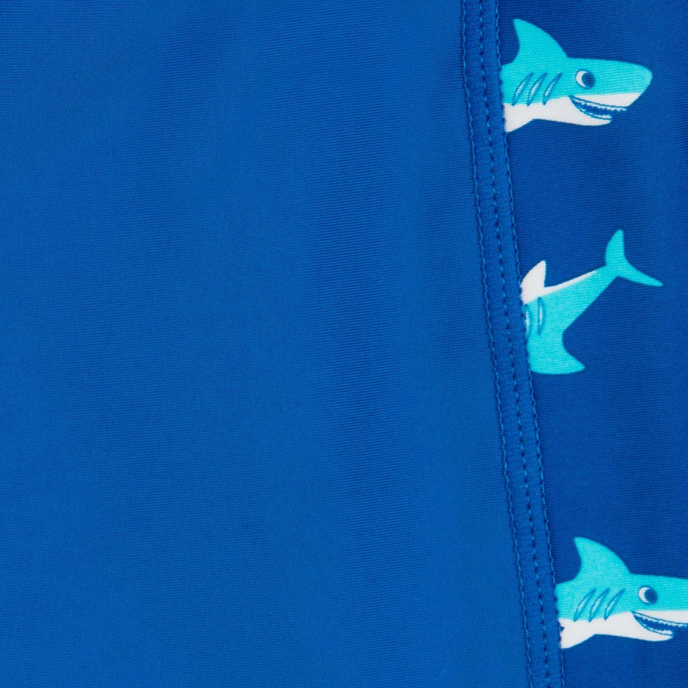 德國PlayShoes 抗UV防曬男童泳褲-鯊魚