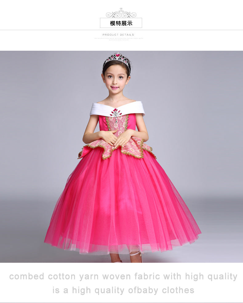 Kori Deer可莉鹿 睡美人蓬裙公主服 女童萬聖節派對變裝造型服