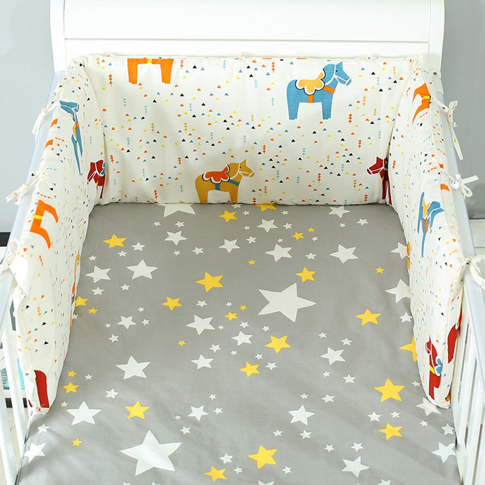 Kori Deer 可莉鹿 嬰兒床加厚純棉防撞床圍欄