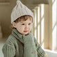 Happy Prince 韓國製 Sand親子款針織嬰兒童短毛帽