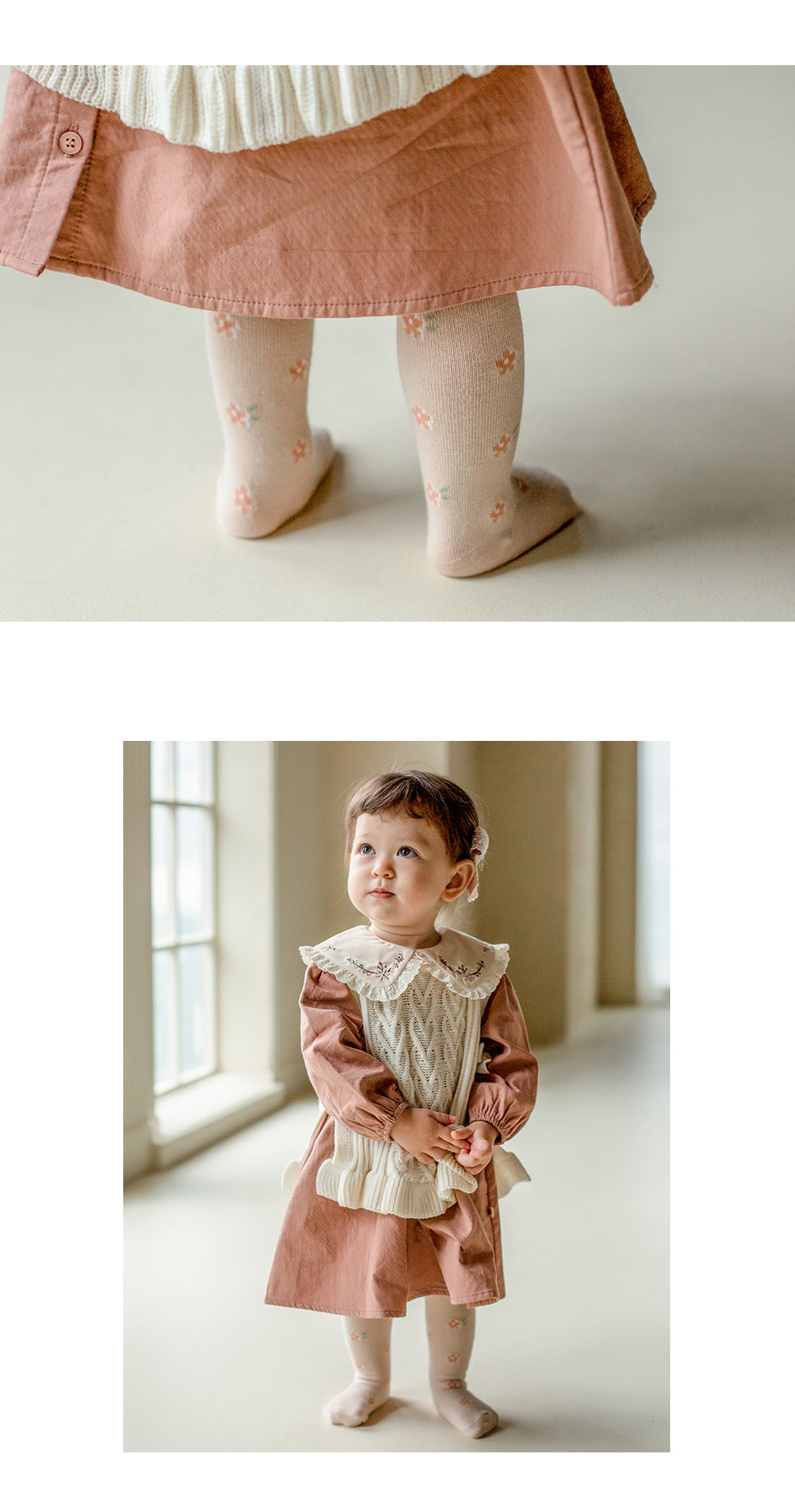 Happy Prince Meralda花朵女嬰兒童褲襪