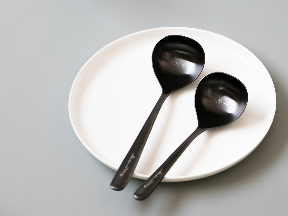 KOTI 日安生活 日式霧面磨砂感304不鏽鋼餐具深湯勺