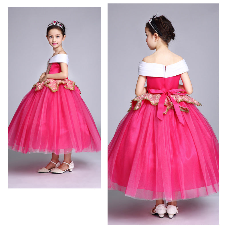 Kori Deer可莉鹿 睡美人蓬裙公主服 女童萬聖節派對變裝造型服