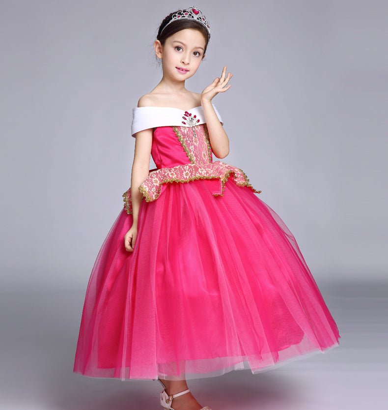 Kori Deer可莉鹿 睡美人蓬裙公主服 女童萬聖節派對變裝造型服